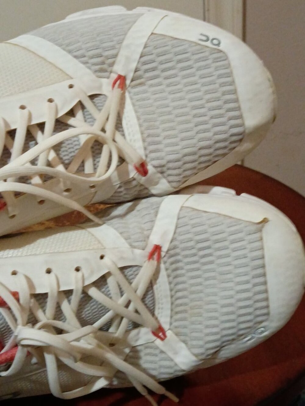 On Cloudflyer Women Running Shoes CloudTec White Coral 21.99626 Size 9.5 - Picture 13 of 14
